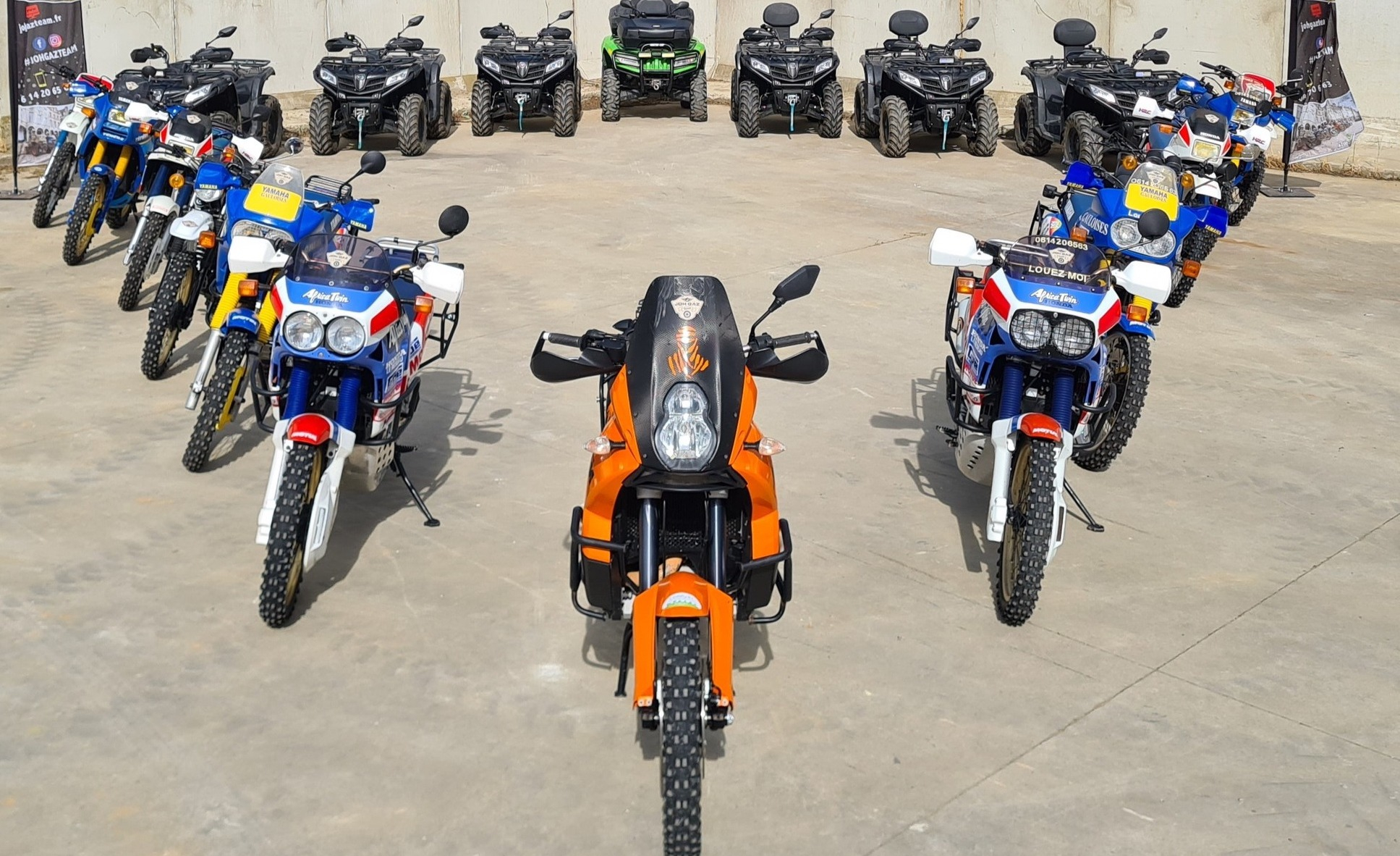 motorcycle rental Joh Gaz Team