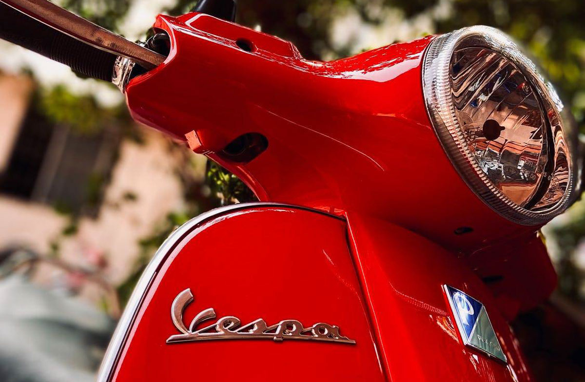 motorcycle rental Vespa