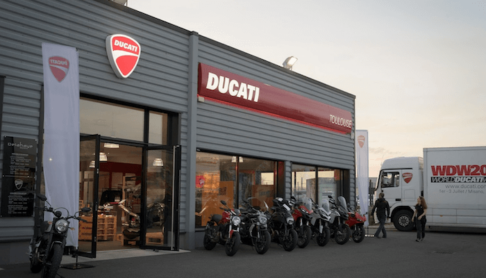 motorcycle rental Ducati Toulouse