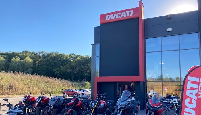 motorcycle rental Ducati Metz
