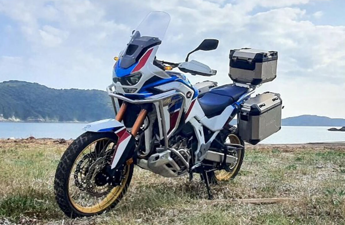 motorcycle rental Africa Twin