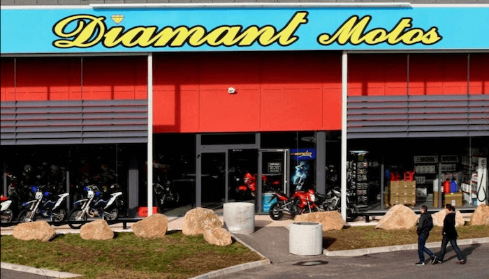 motorcycle rental Diamant Motos