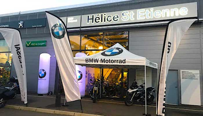 motorcycle rental BMW HELICE St-Etienne