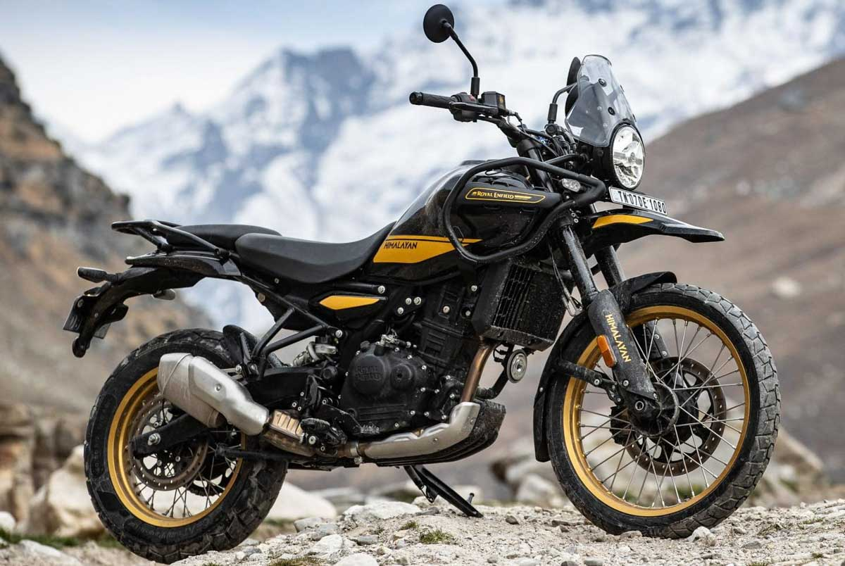 motorcycle rental Himalayan