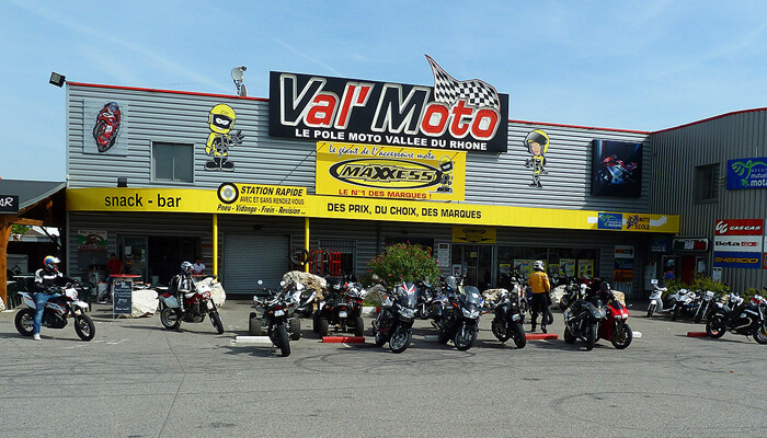 motorcycle rental Valence Array