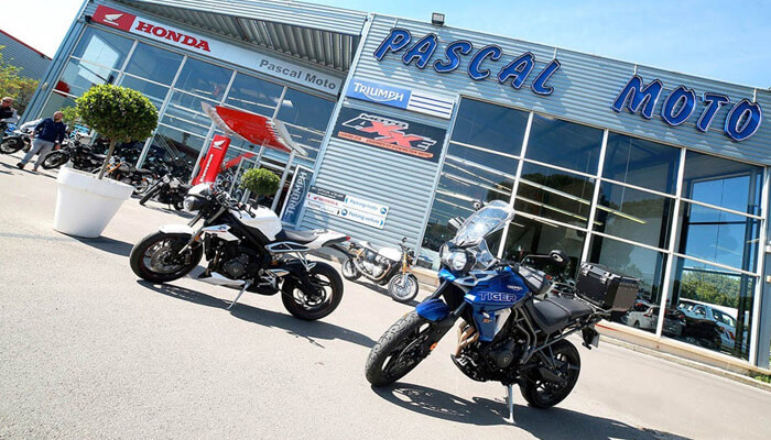 motorcycle rental Pascal Moto