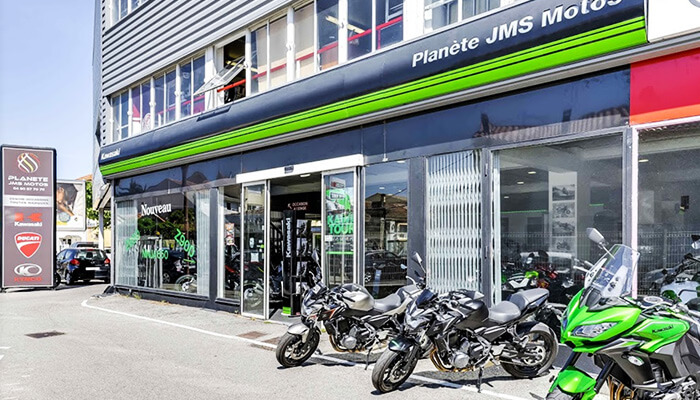 motorcycle rental Planète JMS Motos