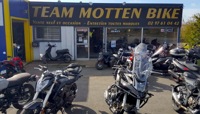 motorcycle rental Team Motten Bike