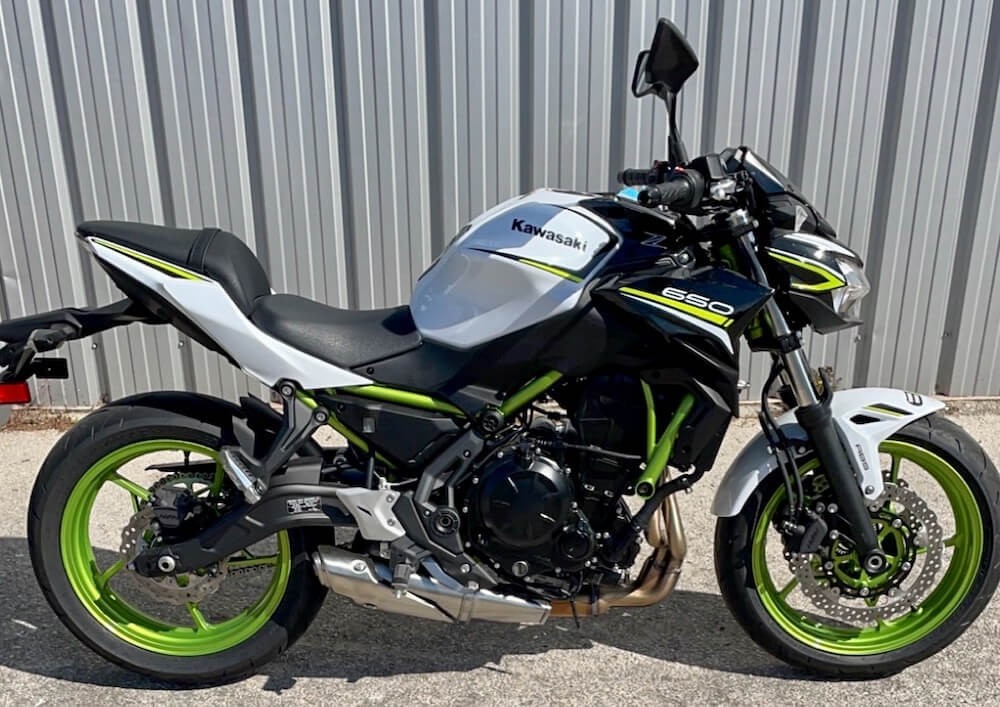 kawasaki z650 euro 5