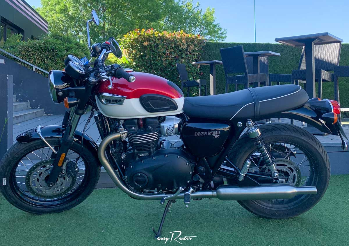 Location moto Rouen Triumph 800 tiger XCA