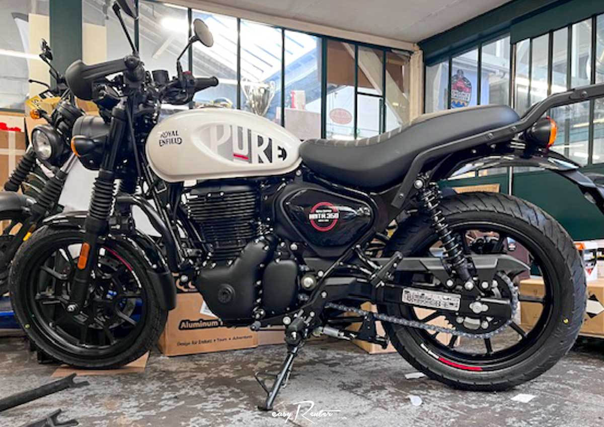 location moto Levallois-Perret Royal Enfield HNTR 350 A2 1