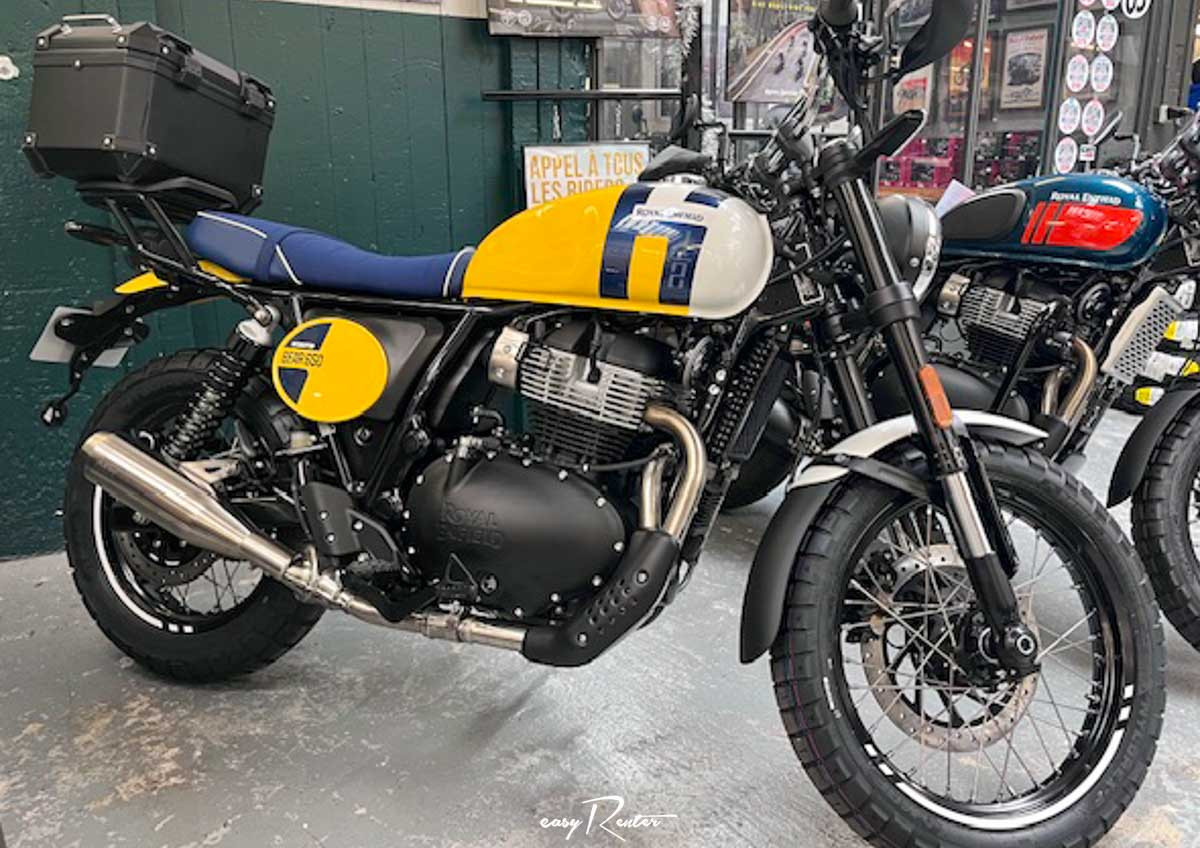 location moto Levallois-Perret Royal Enfield 650 BEAR A2 1