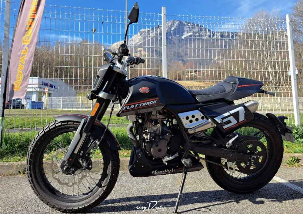 location moto Grenoble FB Mondial Flat Track 125 1