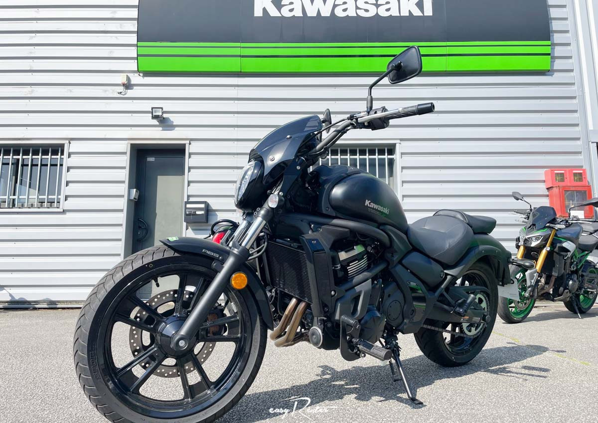 location moto Vannes Kawasaki 650 Vulcan S A2 4