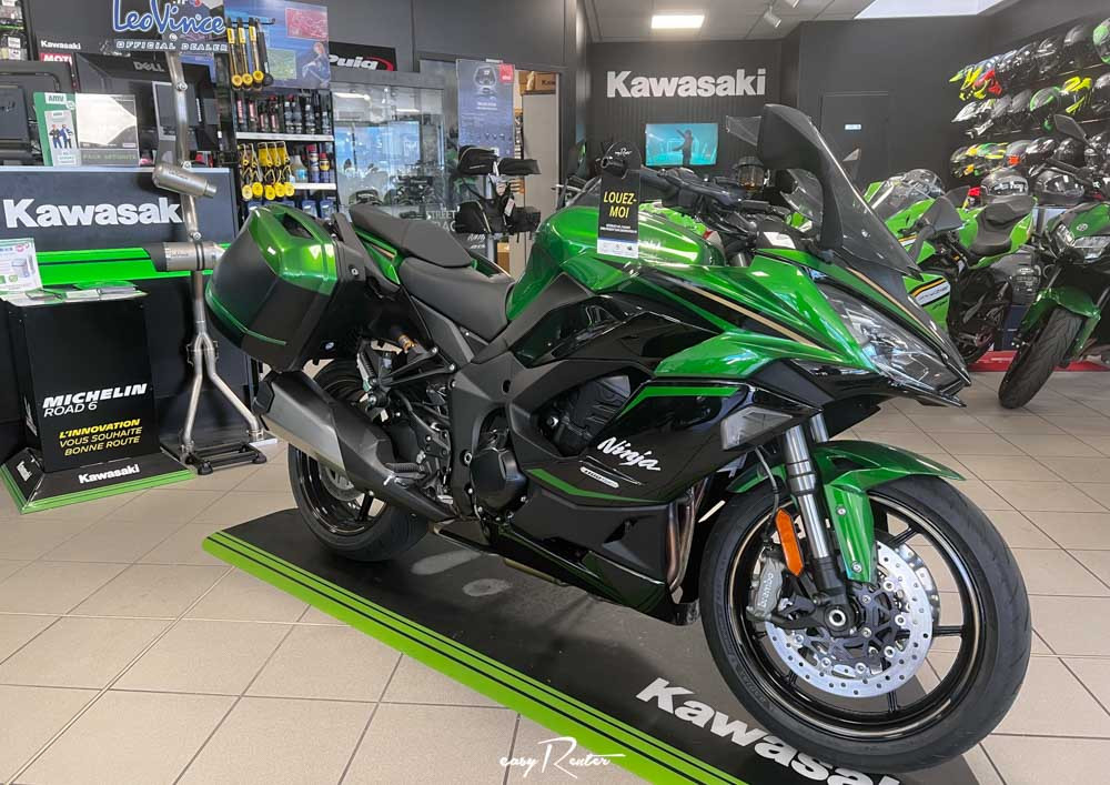 Location moto Annecy Kawasaki 1000 Versys 4