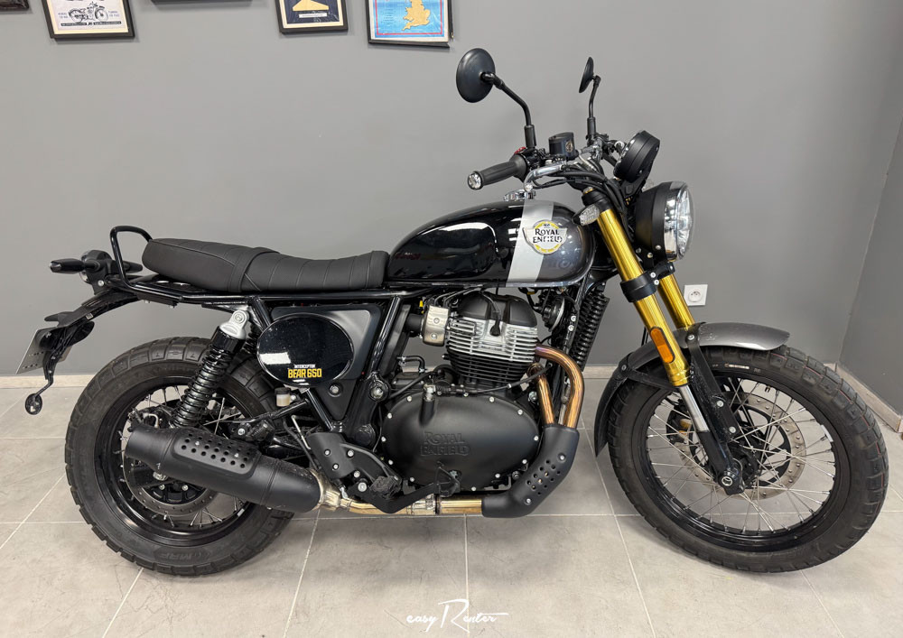 location moto Gardanne Royal Enfield 650 Bear A2 1