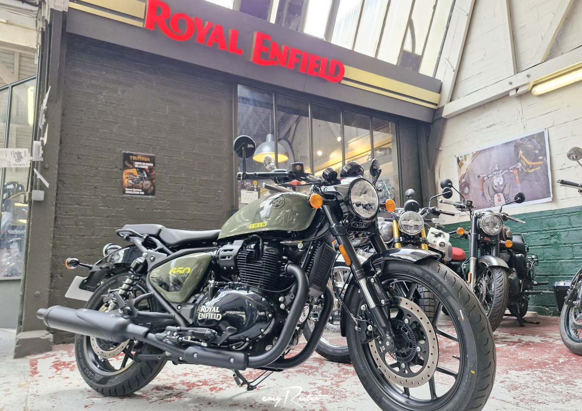 location moto Levallois-Perret Royal Enfield Shotgun 650 1