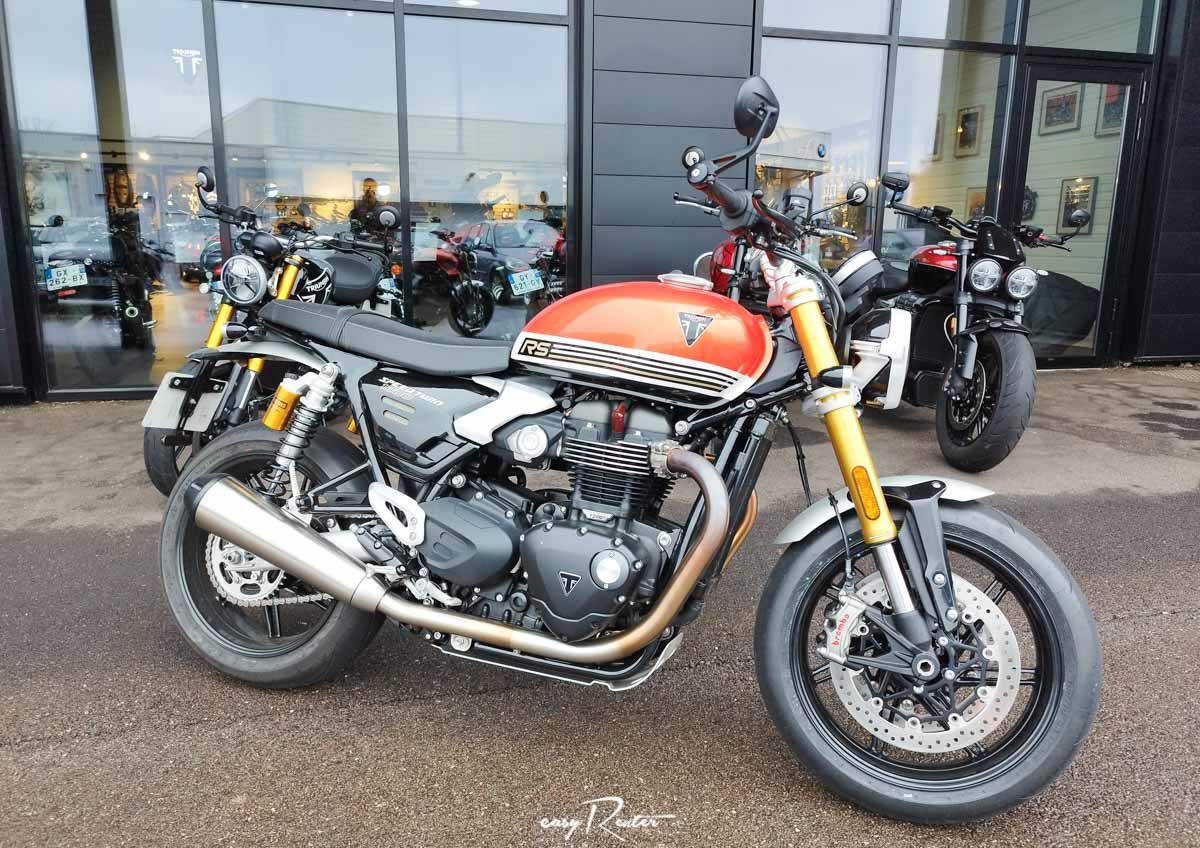 Location moto Rouen Triumph Bonneville T120