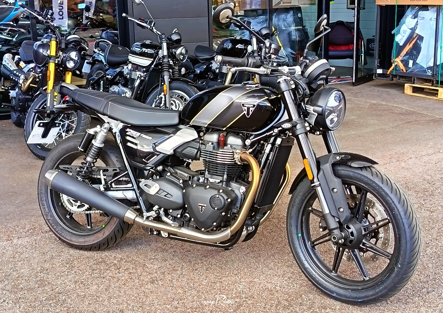 Location moto Rouen Triumph Bonneville T120