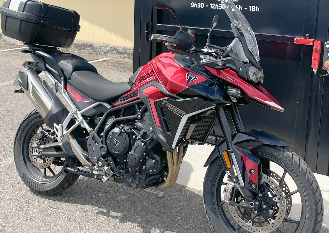 Location moto Rouen Triumph 800 tiger XCA