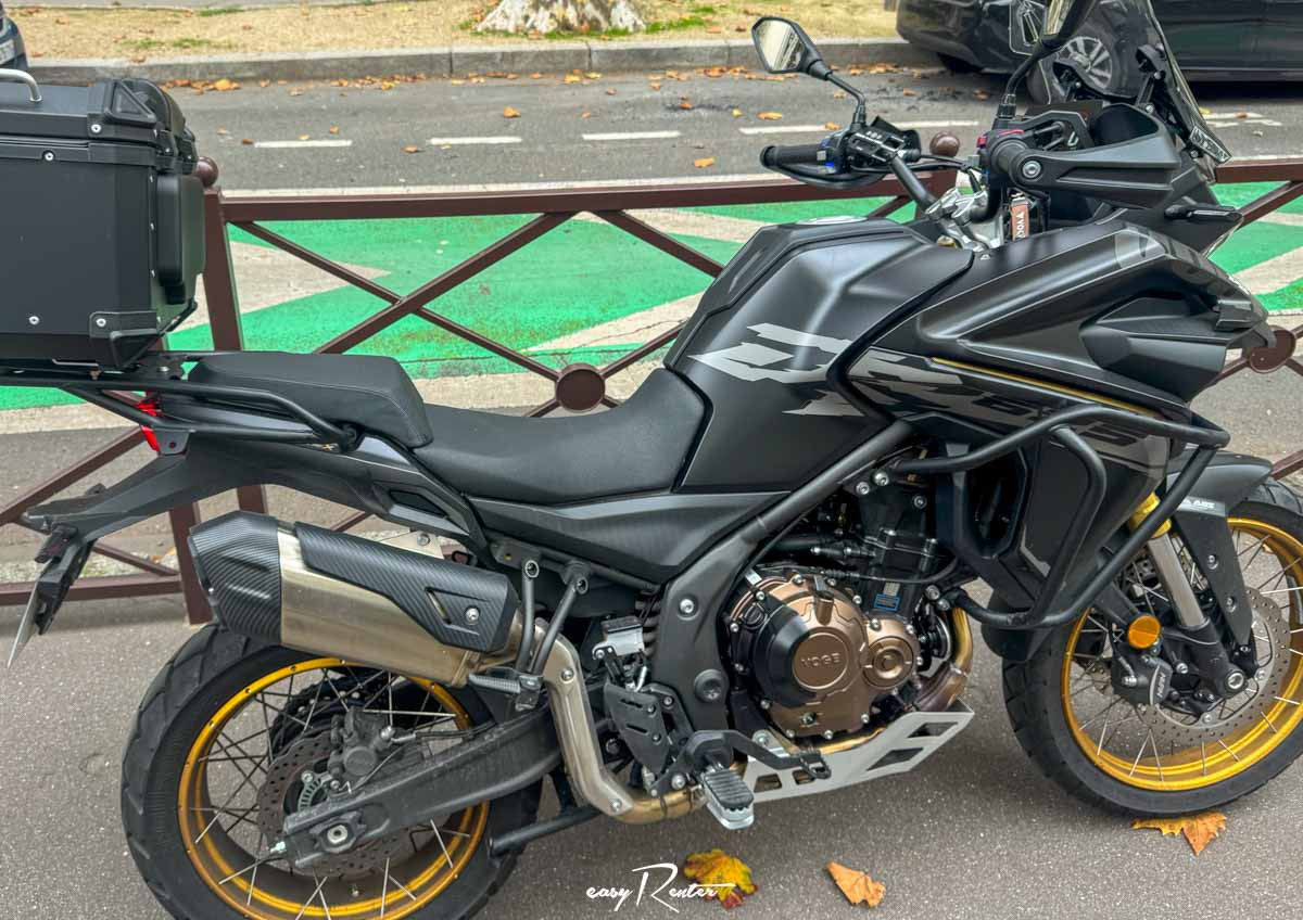 location moto valence Benelli leoncino 500 A2 2