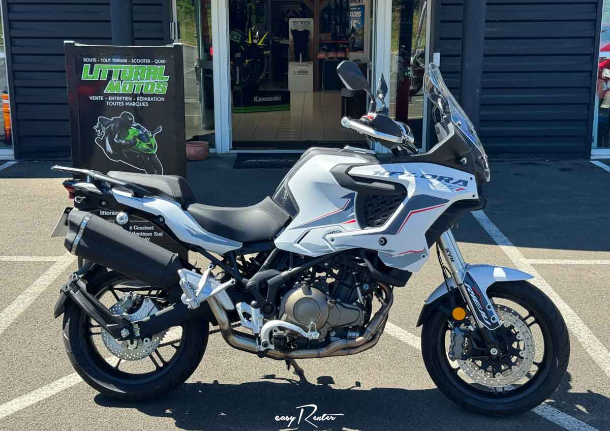 location moto Aizenay Kawasaki Versys 650 A2 13226