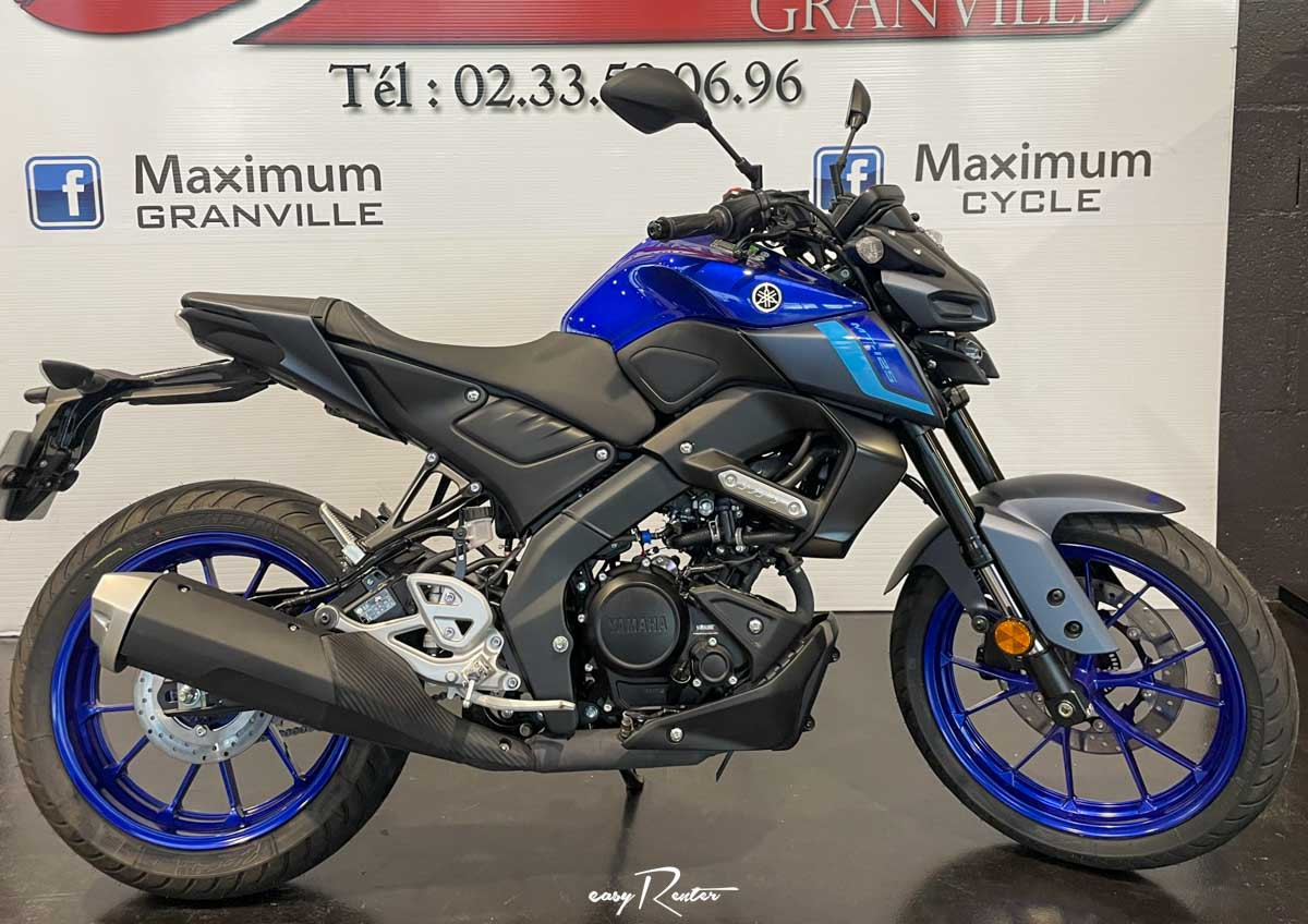 location moto Granville Yamaha MT-125 1
