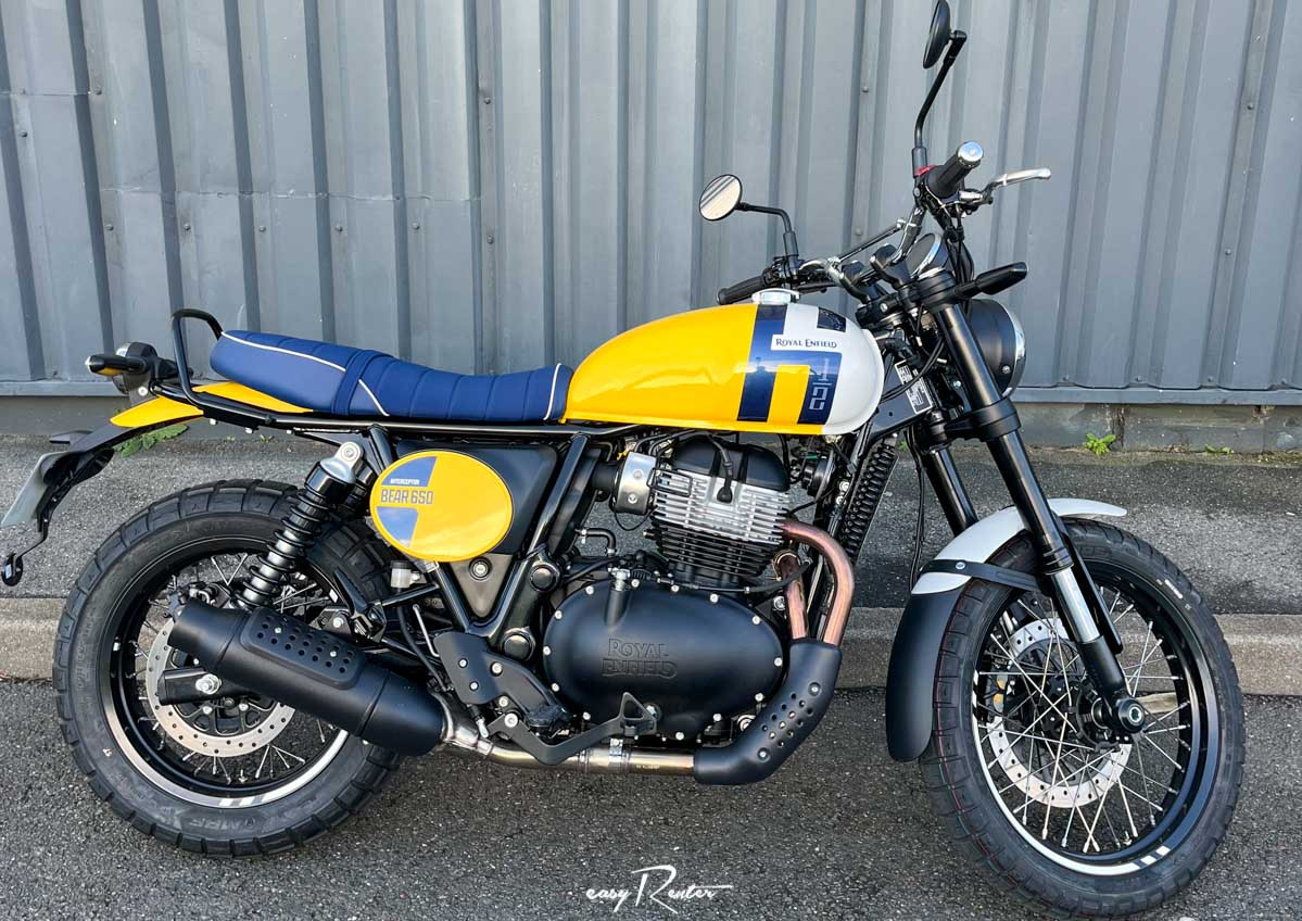 location moto Pierrelaye Royal Enfield 650 Continental GT A2 16022