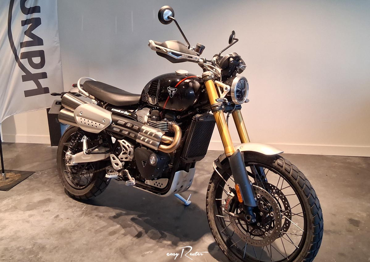 Location moto Rouen Triumph 800 tiger XCA