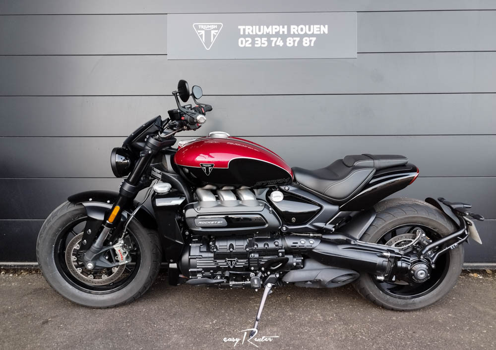 Location moto Rouen Triumph Bonneville T120
