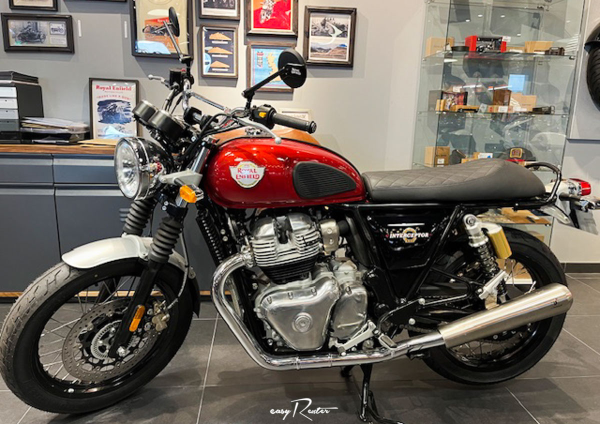 location moto Lorient Royal Enfield 650 Interceptor 14363