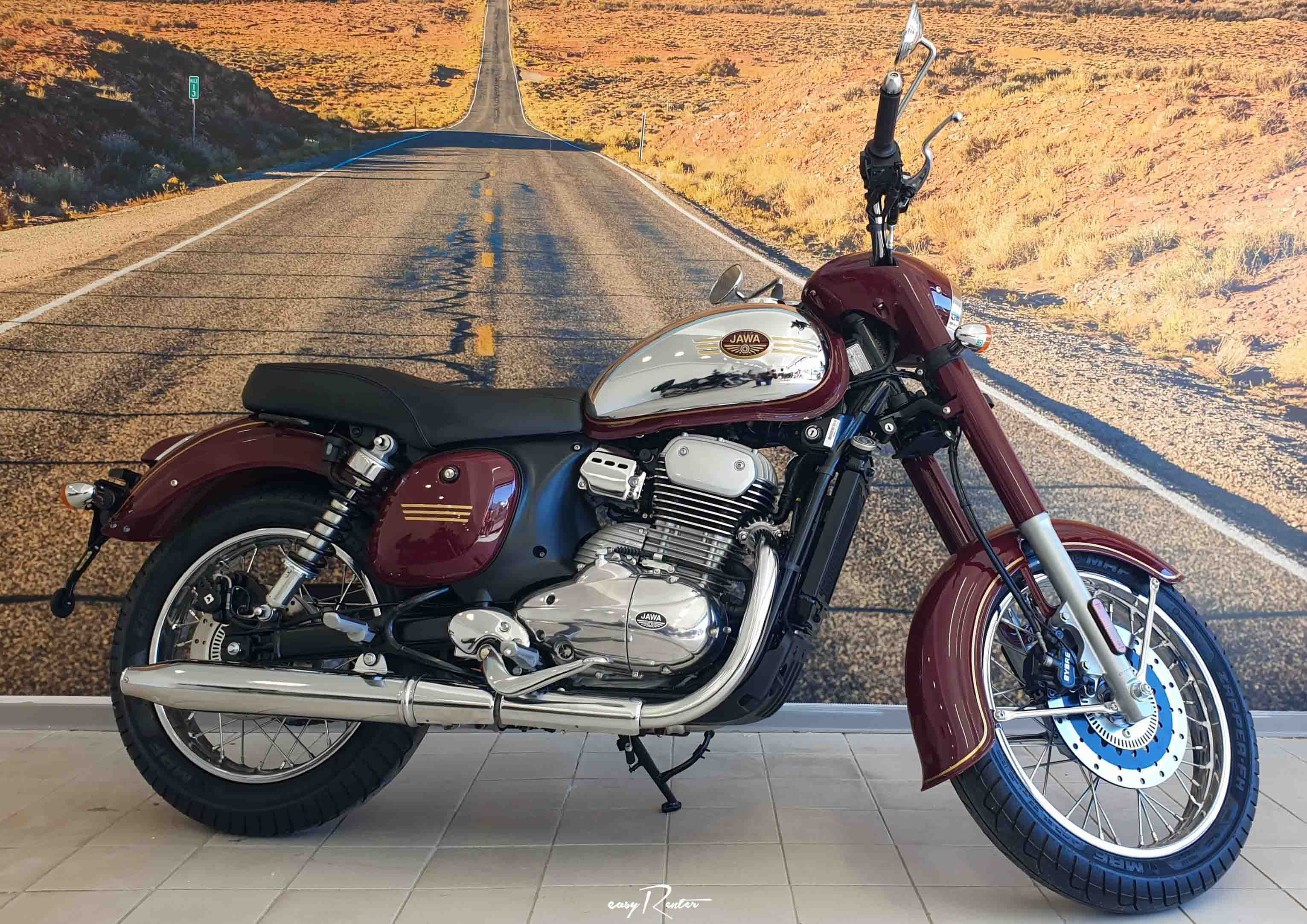 location moto Bastia Jawa 350 CL A2 1