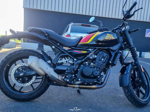 location moto Saint-Pierre Royal Enfield 450 Guerrilla 1
