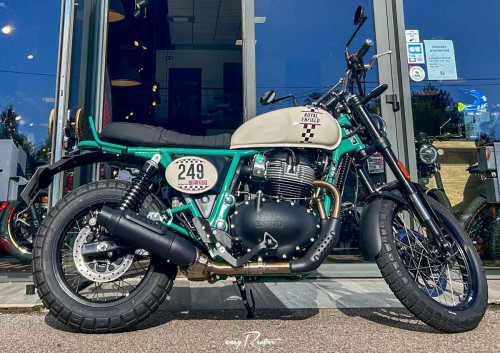 location moto Champagne-au-Mont-dOr Royal Enfield 650 Bear A2 1