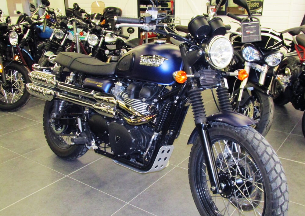 Triumph Scrambler A2 Idée Dimage De Moto