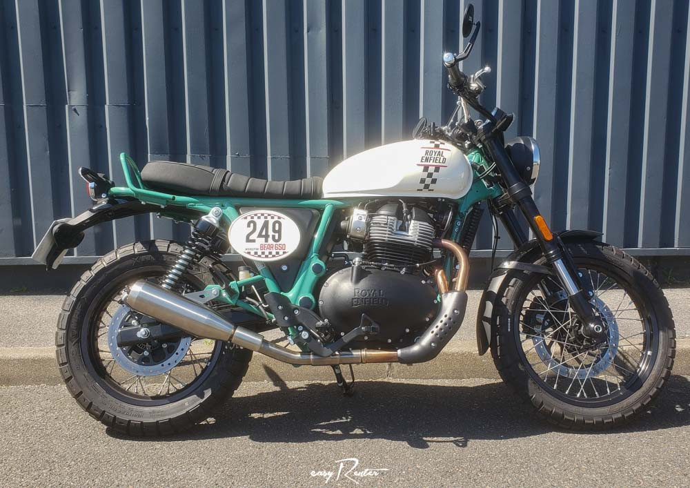 Pierrelaye Royal Enfield 650 Continental GT A2 motorcycle rental 16022
