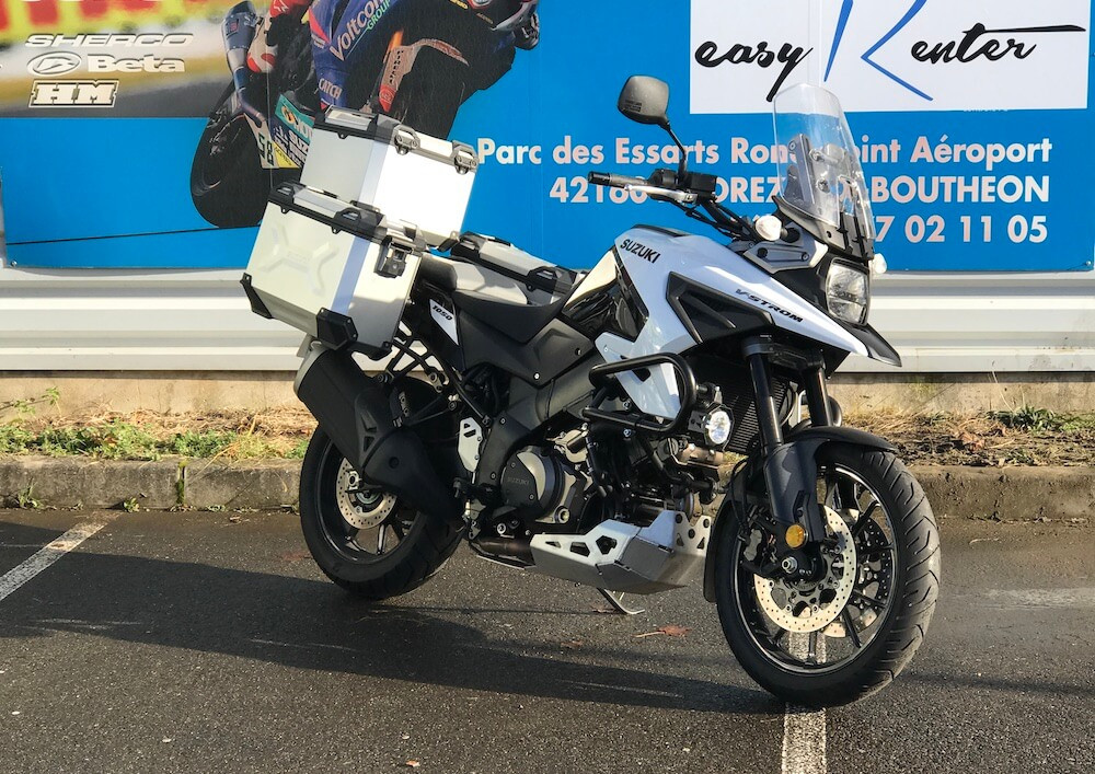 location moto Cherbourg Kawasaski 650 Versys 5
