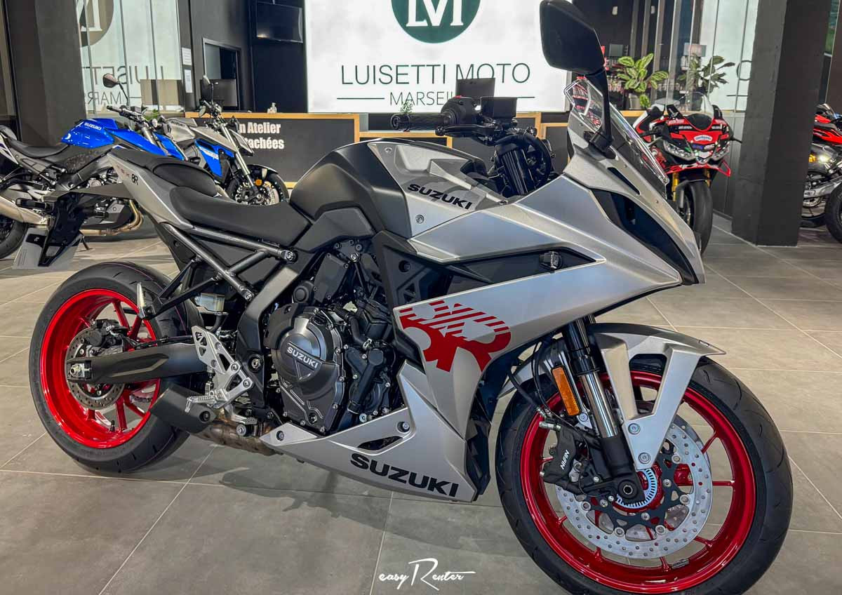 Cherbourg Suzuki GSX-S Katana 1000 motorcycle rental 14562