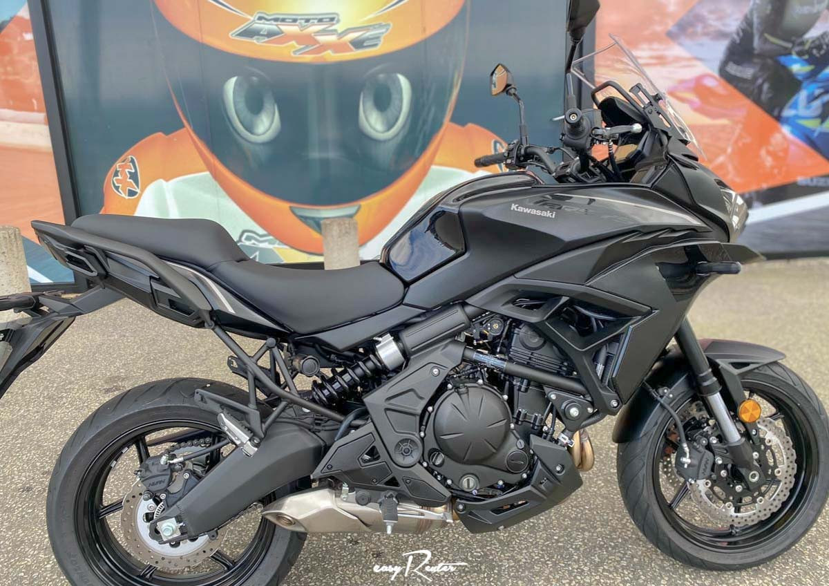 location moto Cherbourg Kawasaski 650 Versys 5