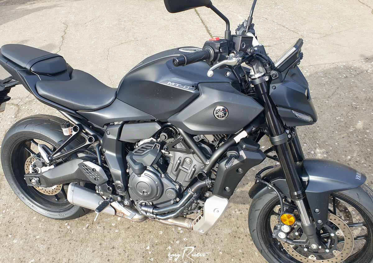 location moto Le Mans Yamaha MT07 1