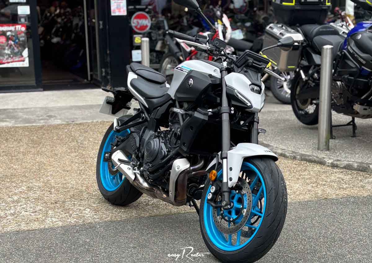 location moto Cherbourg Kawasaski 650 Versys 5