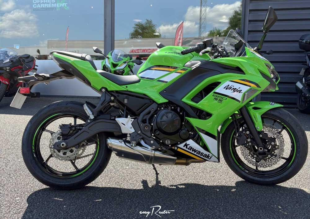 Angers Kawasaki Z900 RS motorcycle rental 15641