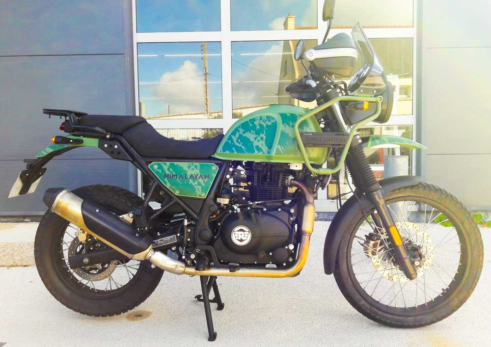 Rent Royal Enfield Himalayan 400 A2 Brest Easy Renter