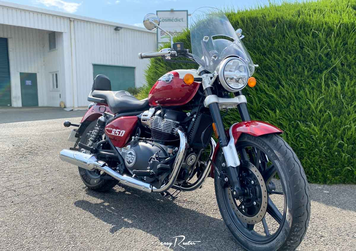 location moto metz honda 500 cbr