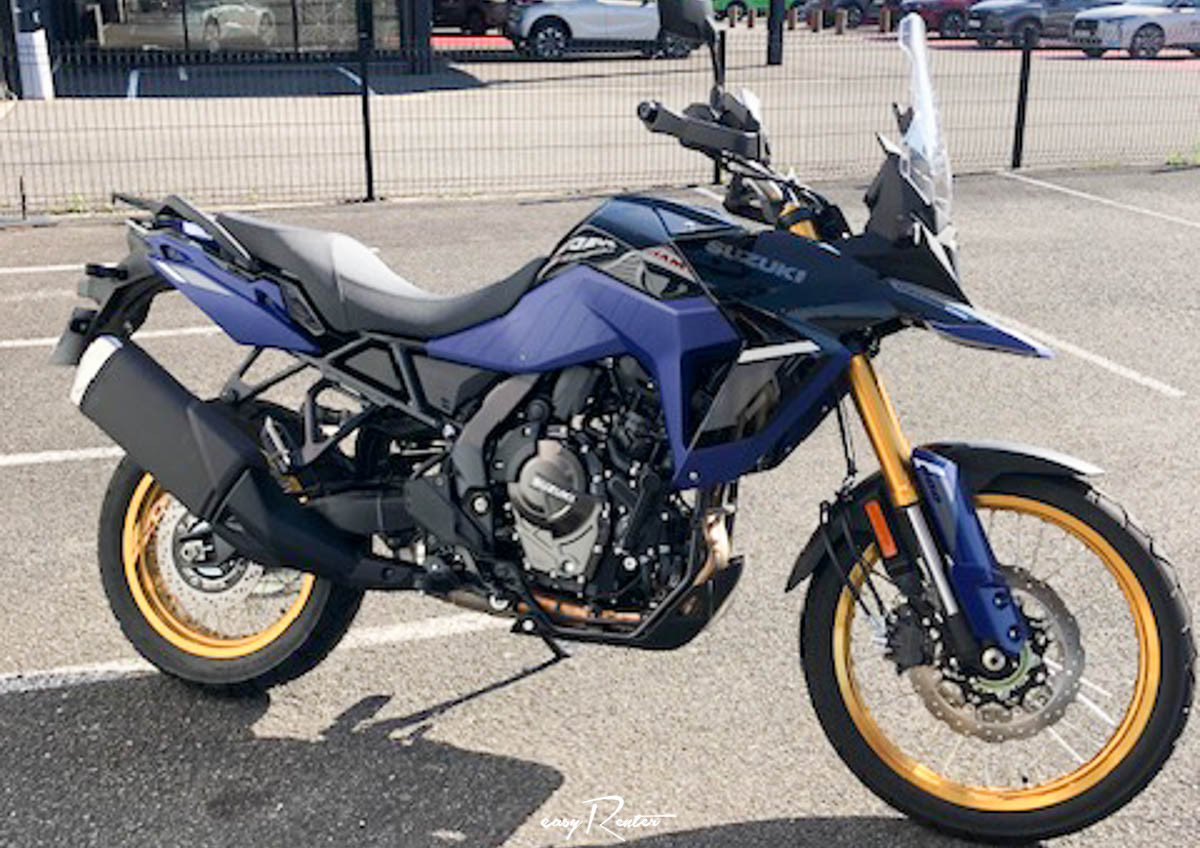 location moto Cherbourg Kawasaski 650 Versys 5