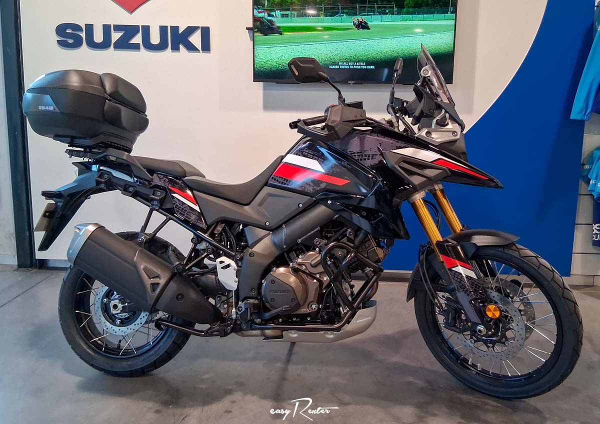 location moto Cherbourg Kawasaski 650 Versys 5