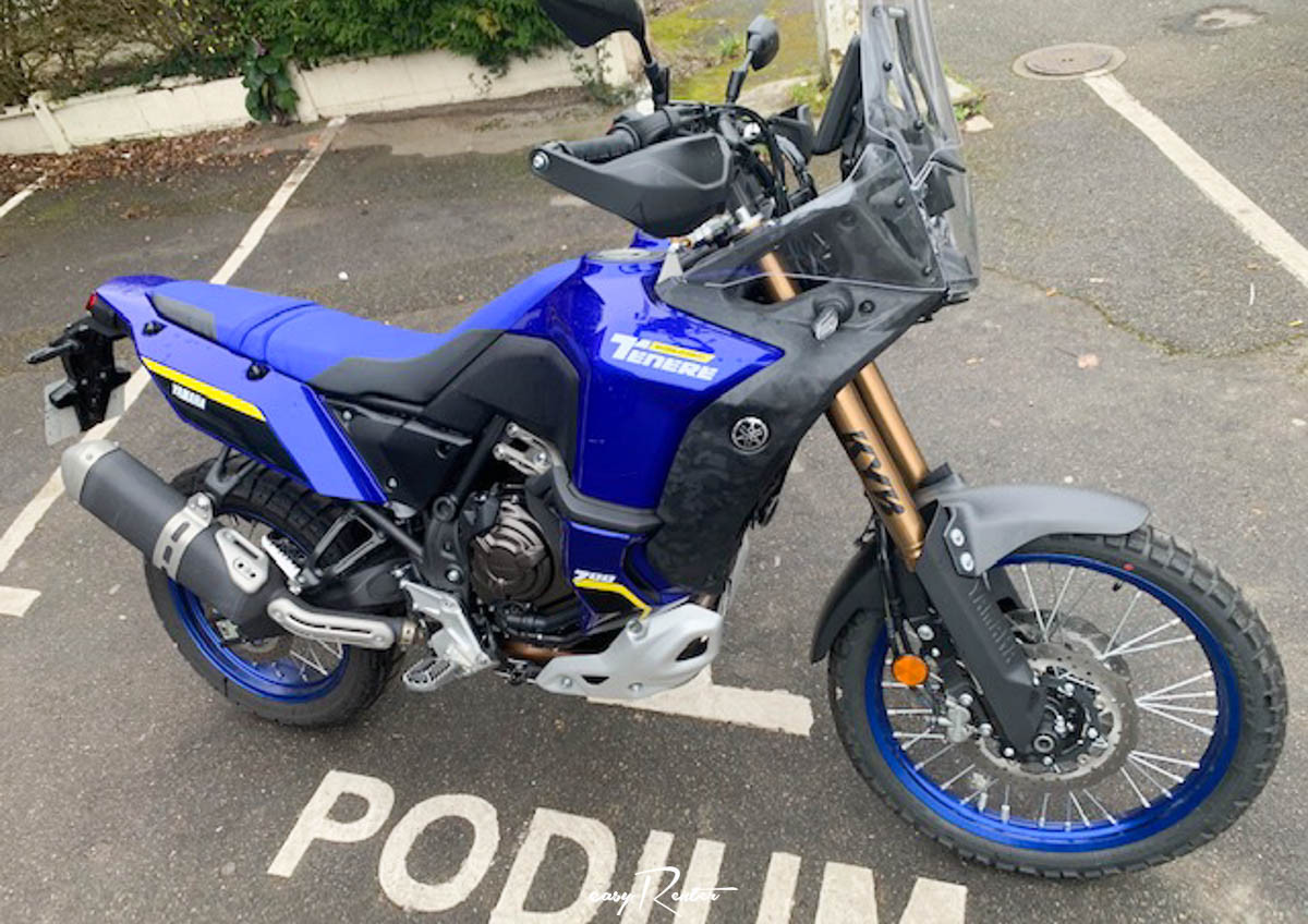 Location moto Laval Yamaha MT07 1