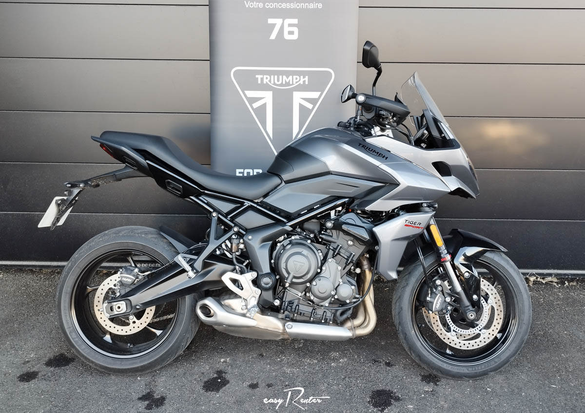 Location moto Rouen Triumph 800 tiger XR 1