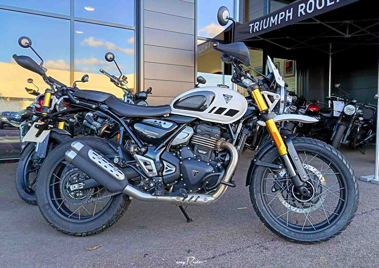 Location moto Rouen Triumph 800 tiger XR 1