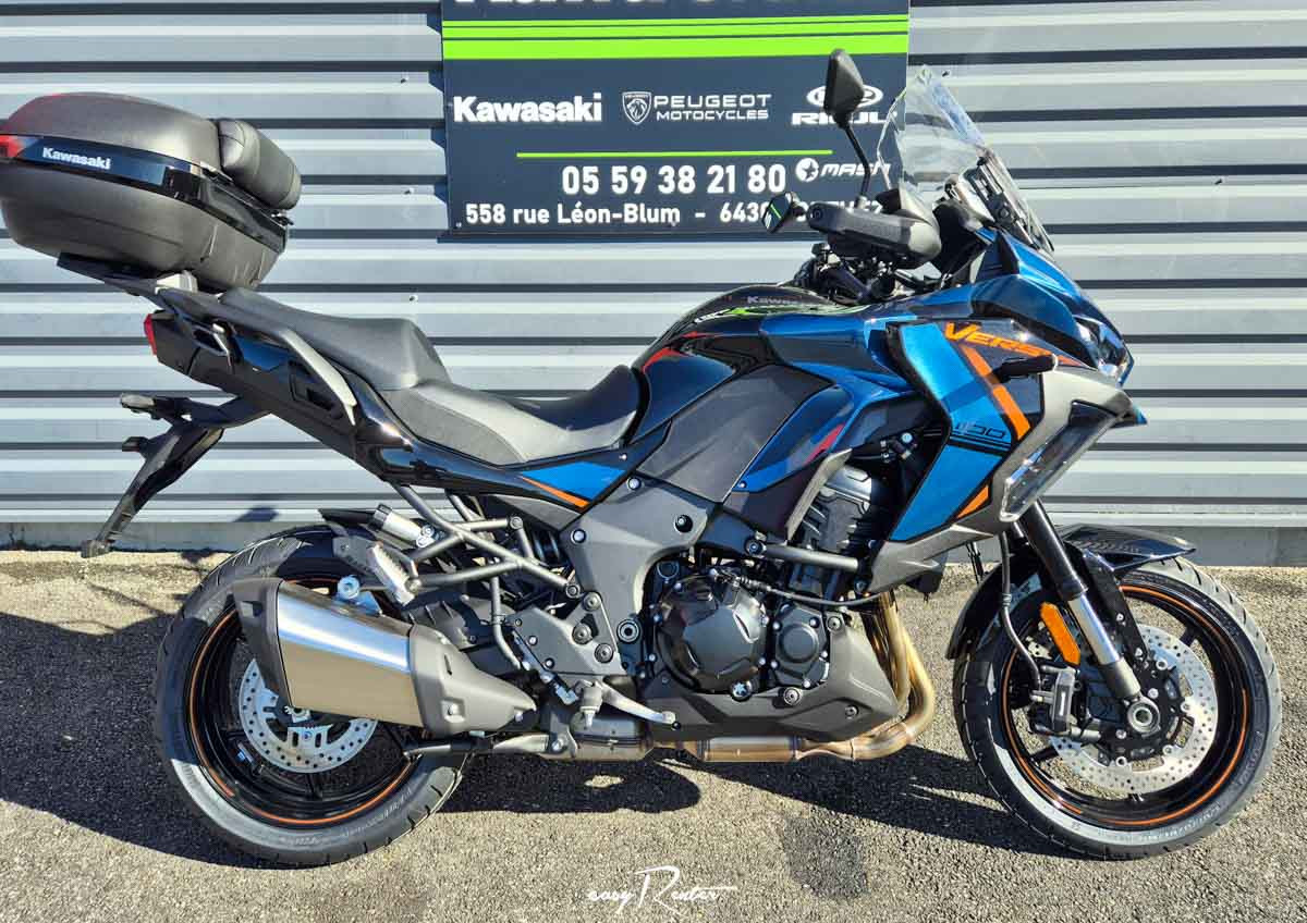 Saint-Lô Kawasaki Z650 A2 motorcycle rental 14194